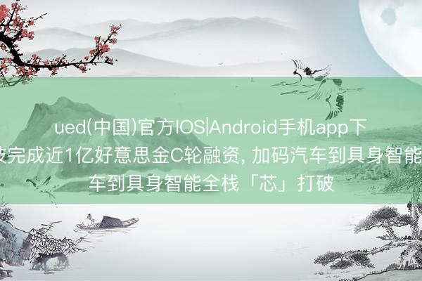 ued(中国)官方IOS|Android手机app下载入口 芯驰科技完成近1亿好意思金C轮融资， 加码汽车到具身智能全栈「芯」打破