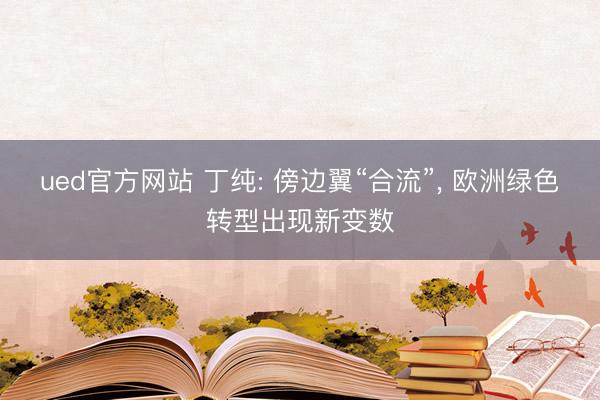 ued官方网站 丁纯: 傍边翼“合流”， 欧洲绿色转型出现新变数